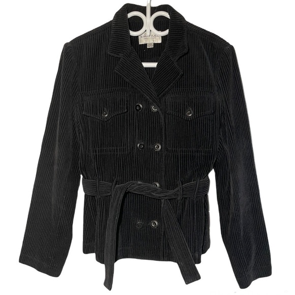 𝅺emanuel Ungaro Velvet Double Breasted Jacket size 8 - Picture 5 of 5